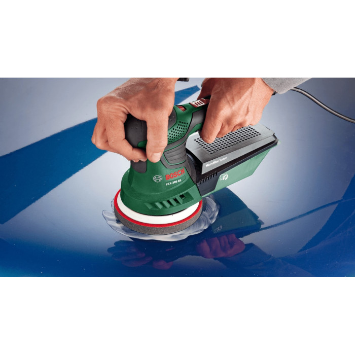 Bosch Шліфмашина ексцентрикова PEX 300 AE 200Вт 125мм 4000-24000об·хв 1.5кг (06033A3000)