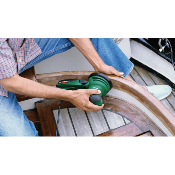 Bosch Шліфмашина ексцентрикова PEX 220 A 220Вт 125мм 24000об·хв 1.2кг (0603378000)