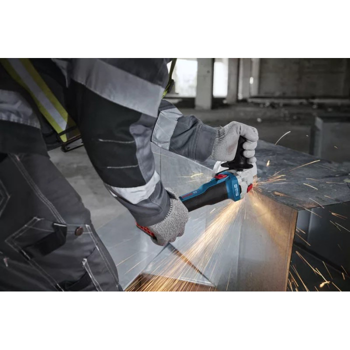 Шліфмашина кутова акумуляторна Bosch GWS 18V-8 125мм11000об·хв 1.6кг без АКБ і ЗП (06019N9000)