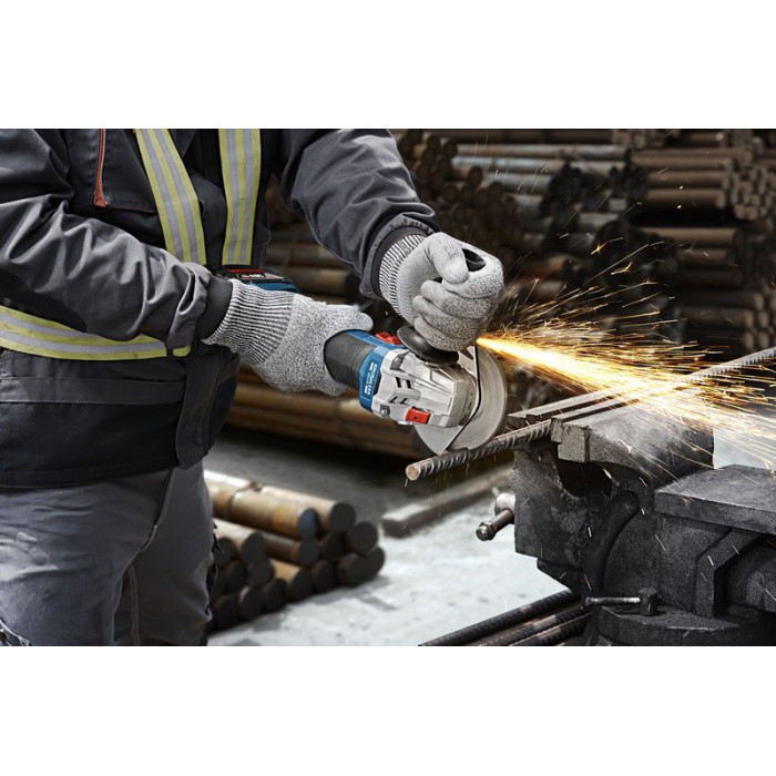 Шліфмашина кутова акумуляторна Bosch GWS 18V-8 125мм11000об·хв 1.6кг без АКБ і ЗП (06019N9000)