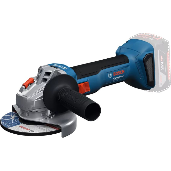 Шліфмашина кутова акумуляторна Bosch GWS 18V-8 125мм11000об·хв 1.6кг без АКБ і ЗП (06019N9000)