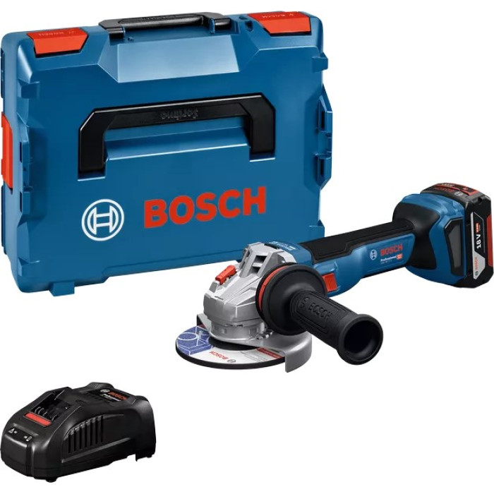 Шліфмашина кутова акумуляторна Bosch GWS 18V-11S 125мм 18В 1x5А·год 0-9000об·хв 1.7кг кейс ЗПGAL1880CV (06019N4003)