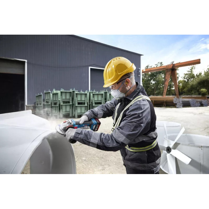 Шліфмашина кутова акумуляторна Bosch GWS 18V-11S 125мм 18В 1x5А·год 0-9000об·хв 1.7кг кейс ЗПGAL1880CV (06019N4003)