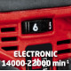 Einhell Шліфмашина ексцентрикова TE-RS 18 Li - Solo акум., PXC, 125 мм, 18В (без АКБ і ЗП) (4462010)
