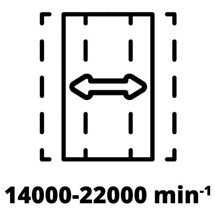 Einhell Вібраційна шліфмашина TE-OS 18/230 Li - Solo акум., PXC, 18В (без АКБ і ЗП) (4460720)