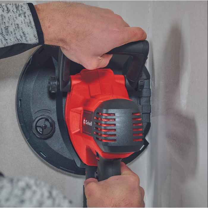 Einhell Шліфмашина для стін TC-DWS 225, 1220 Вт, d225 мм, 1500-2300 об/хв, набір шліфпаперу 6 шт, 2.7 кг (4259945)