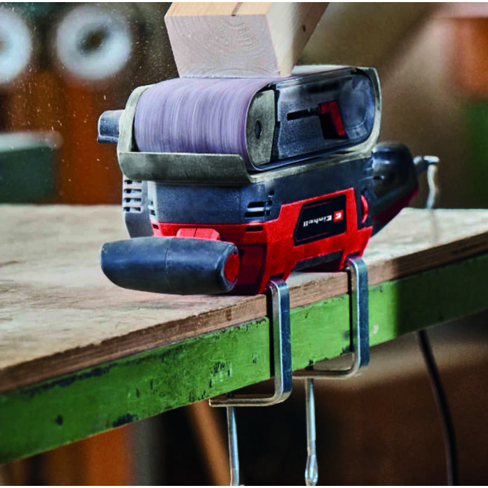 Шліфмашина стрічкова Einhell TE-BS 850 E, 850 Вт, 75х533 мм, кабель 3 м, 3.33 кг (4466245)
