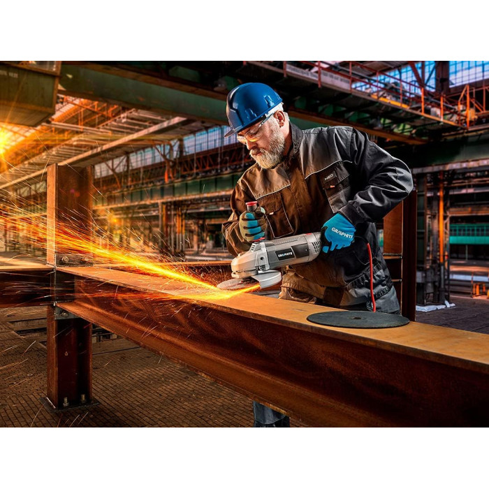 Шліфмашина кутова GRAPHITE 230мм 2350Вт 6500об·хв 4.85кг (59G207)