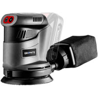 Graphite Шліфмашина ексцентрикова акумуляторна Energy + 125мм 18В 9000об·хв 1.1кг без АКБ та ЗП (58G014)