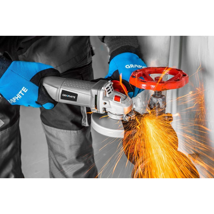 Шліфмашина кутова GRAPHITE 125мм 1100Вт 11000об·хв 2.7кг (59G110)