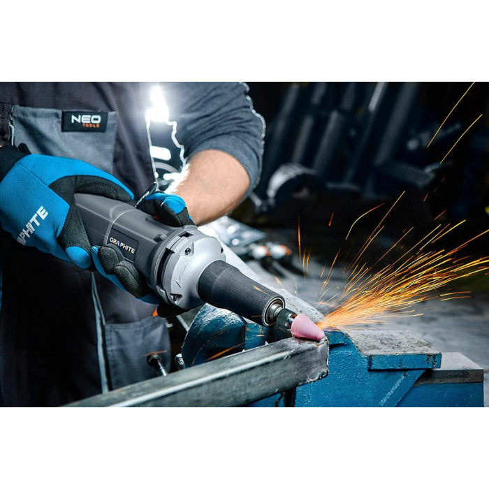 Шліфмашина пряма GRAPHITE 710Вт 12000-28000об·хв 2кг (59G071)
