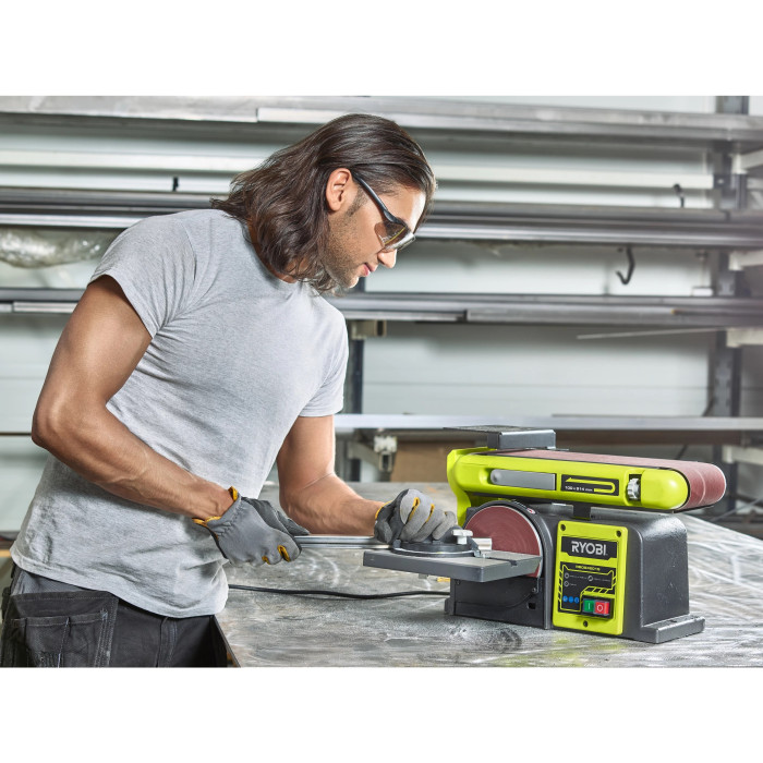 Ryobi Станок шліфувальний RBDS4601G, 375Вт, 100х914, 2850 об/хв (5133002858)