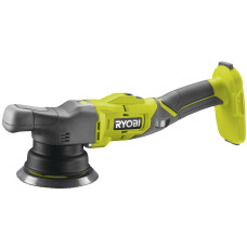 Ryobi Шліфмашина полірувальна акумуляторна R18P-0 ONE+ 18В 125мм рандомна орбіта регулювання швидкості без АКБ та ЗП (5133004845)