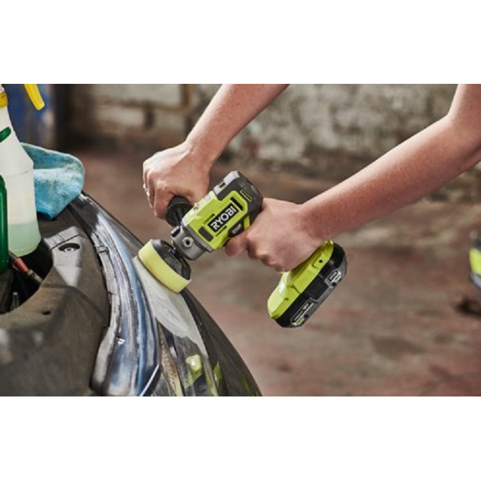 Ryobi Машина полірувально-шліфувальна RDP18-0, 76 мм, 2 режими роботи,(без АКБ та ЗУ) (5133005897)