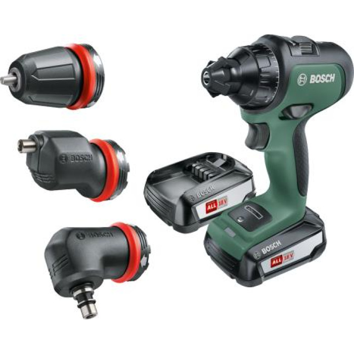 Шурупокрут-дриль акумуляторний Bosch AdvancedDrill 18 безщітковий, 18В 2х2.5А·год, 1350об·хв, 1.5кг (06039B5003)