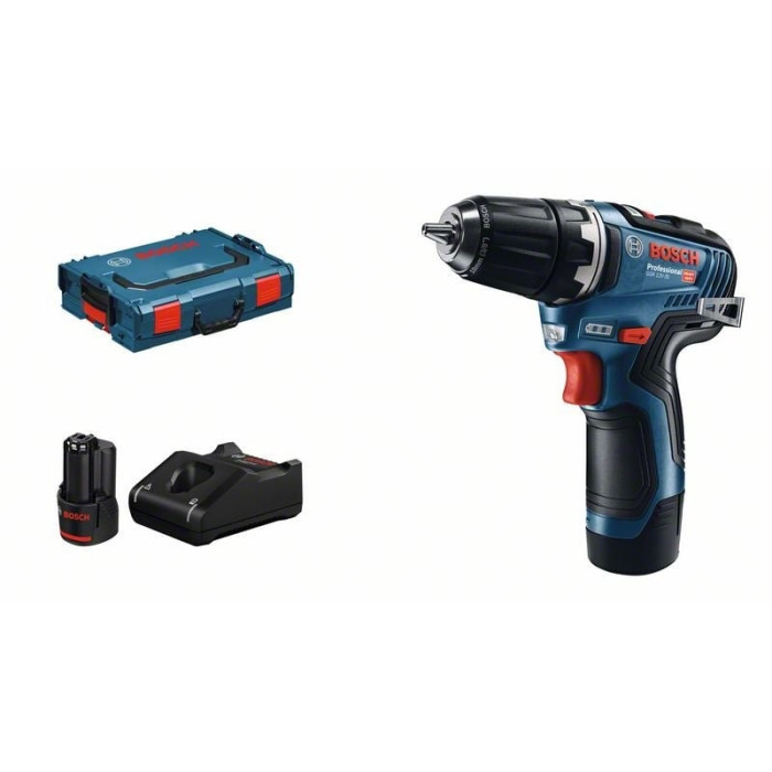 Акумуляторний дриль-шурупокрут Bosch GSR 12V-35 (06019H8002)