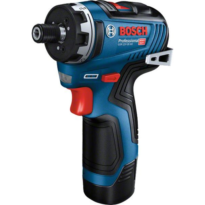 Bosch Шуруповерт-дриль GSR 12V-35 HX, 12В, 20/35Нм, 0.57 кг (06019J9101)