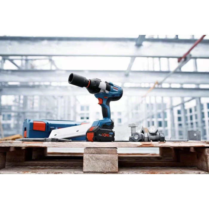 Bosch Гайковерт ударний GDS 18V-1050 H, 18В, 2xPC8.0 GAL1880 L-Boxx (06019J8502)