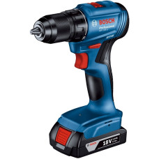 Шурупокрут-дриль акумуляторний Bosch GSR 185-LI 18В 2х2.0А·год 50Нм 500·1900об·хв 0.9кг (06019K3000)