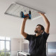 Шурупокрут-дриль акумуляторний Bosch GSR 185-LI 18В 2х2.0А·год 50Нм 500·1900об·хв 0.9кг (06019K3000)