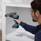 Шурупокрут-дриль акумуляторний Bosch GSR 185-LI 18В 2х2.0А·год 50Нм 500·1900об·хв 0.9кг (06019K3000)