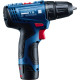 Шурупокрут-дриль акумуляторний Bosch GSR 120-LI 12В 2х2А·год 14·30Нм 0-400·0-1500об·хв 2.5кг (06019G8002)