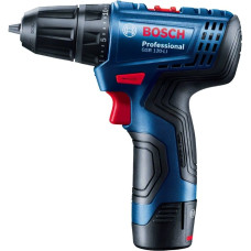 Шурупокрут-дриль акумуляторний Bosch GSR 120-LI 12В 2х2А·год 14·30Нм 0-400·0-1500об·хв 2.5кг (06019G8002)