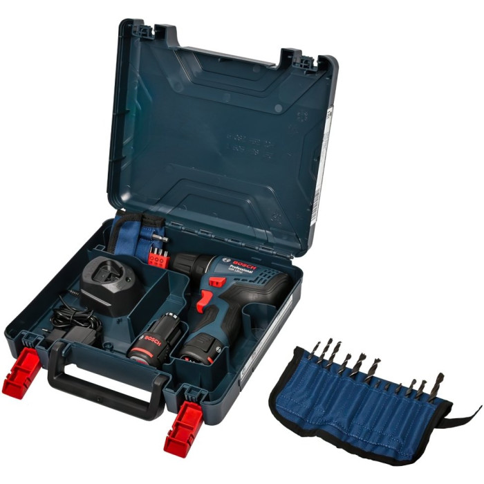 Шурупокрут-дриль акумуляторний Bosch GSR 120-LI 12В 2х2А·год 14·30Нм 0-400·0-1500об·хв 2.5кг (06019G8002)