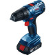 Шурупокрут-дриль акумуляторний Bosch GSR 180-LI 18В 2х2А·год 54Нм 450·1700об·хв 1.6кг (06019F8109)