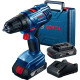 Шурупокрут-дриль акумуляторний Bosch GSR 180-LI 18В 2х2А·год 54Нм 450·1700об·хв 1.6кг (06019F8109)
