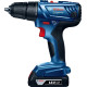 Шурупокрут-дриль акумуляторний Bosch GSR 180-LI 18В 2х2А·год 54Нм 450·1700об·хв 1.6кг (06019F8109)