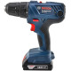 Шурупокрут-дриль акумуляторний Bosch GSR 180-LI 18В 2х2А·год 54Нм 450·1700об·хв 1.6кг (06019F8109)