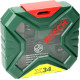 Bosch Шурупокрут-дриль акумуляторний EasyImpact 18V-40 18В 2х2А·год 20·38Нм 0-430·0-1630об·хв кейс ЗП набір з 34 предметів (АС Xline) 1.4кг (06039D8109)
