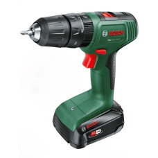 Bosch Шурупокрут-дриль акумуляторний EasyImpact 18V-40 18В 2х2А·год 20·38Нм 0-430·0-1630об·хв кейс ЗП набір з 34 предметів (АС Xline) 1.4кг (06039D8109)