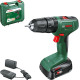 Шурупокрут-дриль акумуляторний Bosch EasyImpact 18V-40 18В 1х1.5А·год 20·38Нм 0-430·0-1650об·хв кейс ЗП 1.4кг (06039D8101)