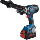 Шурупокрут-дриль ударний акумуляторний Bosch GSB 150С 18V 2х8.0А·год 84·150Нм 0·2200об·хв кейс ЗП 2.1кг (06019J5105)