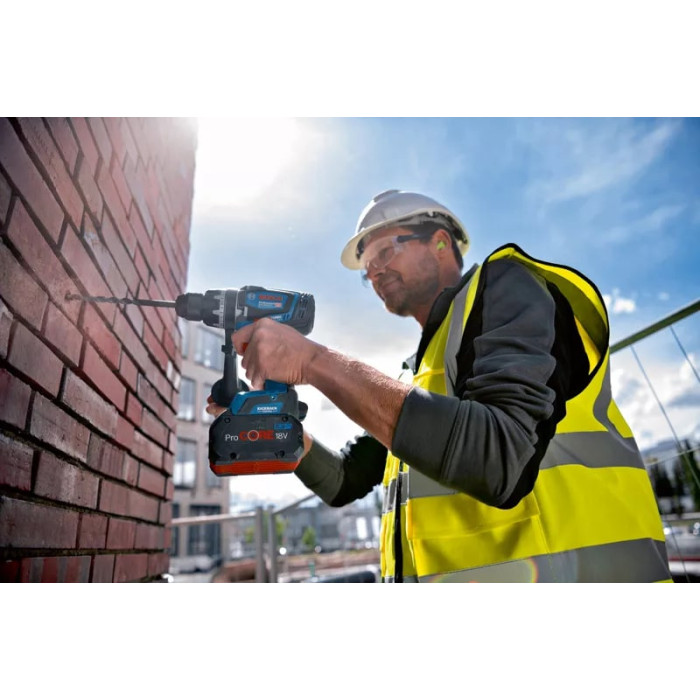 Шурупокрут-дриль ударний акумуляторний Bosch GSB 150С 18V 2х8.0А·год 84·150Нм 0·2200об·хв кейс ЗП 2.1кг (06019J5105)
