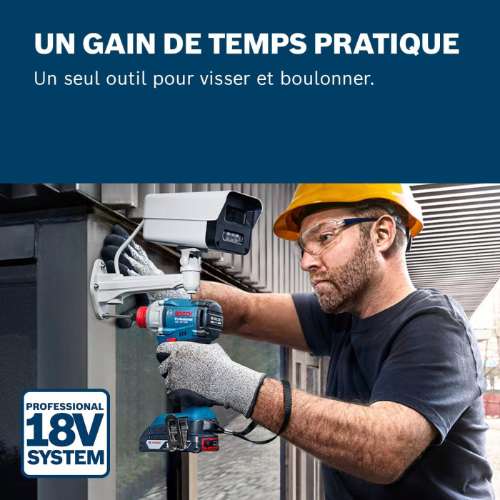 Гайковерт ударний Bosch GDX 18V-285 18В до 3600об·хв 285Нм квадрат 1/2