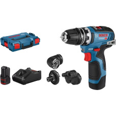 Шурупокрут-дриль акумуляторний Bosch GSR 12V-35 FC 18В 2х3.0А·год 20·350Нм 0·1750об·хв кейс L-Boxx 2.1кг (06019H3000)