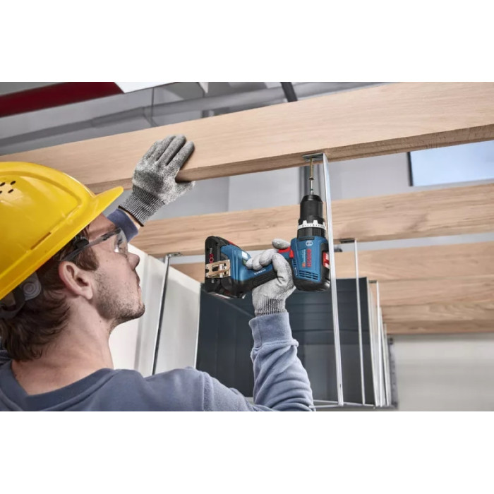 Шурупокрут-дриль акумуляторний Bosch GSB 18V-65 18В 31·65Нм 0-2100об·хв кейс 1.12кг (06019N3301)