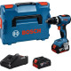 Шурупокрут-дриль акумуляторний Bosch GSB 18V-65 18В 2х5А·год 31·65Нм 0-2100об·хв ЗП GAL18V-40 кейс 1.12кг (06019N3303)