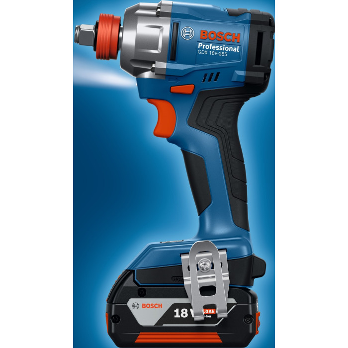 Гвинтоверт ударний акумуляторний Bosch GDR 18V-215 18В АКБ 2х2А·год 3800об·хв 215Нм M6-M16 ЗП GAL18V-20 кейс 1кг (06019N2022)