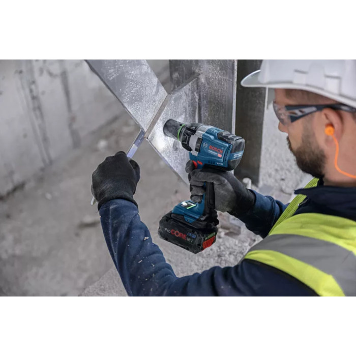 Гайковерт ударний Bosch GDS 18V-750C 18В 2x8А·год до 3000об·хв 270/380/750Нм квадрат 1/2