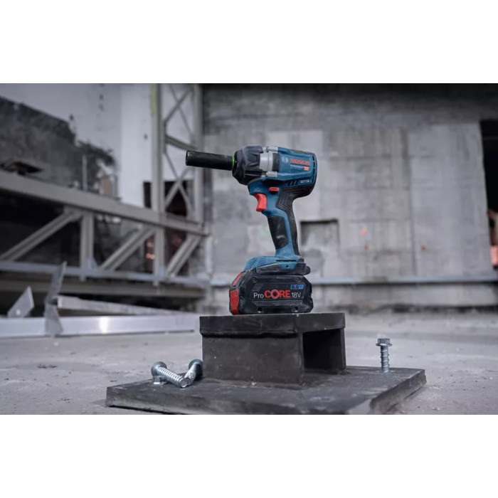 Гайковерт ударний Bosch GDS 18V-750C 18В 2x8А·год до 3000об·хв 270/380/750Нм квадрат 1/2