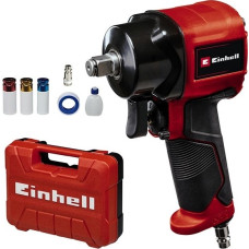 Гайковерт пневматичний Einhell TC-PW 610 Compact, 610Нм, 6.3бар, 142л/хв, М14, 3 головки, кейс, 1.14кг (4138965)