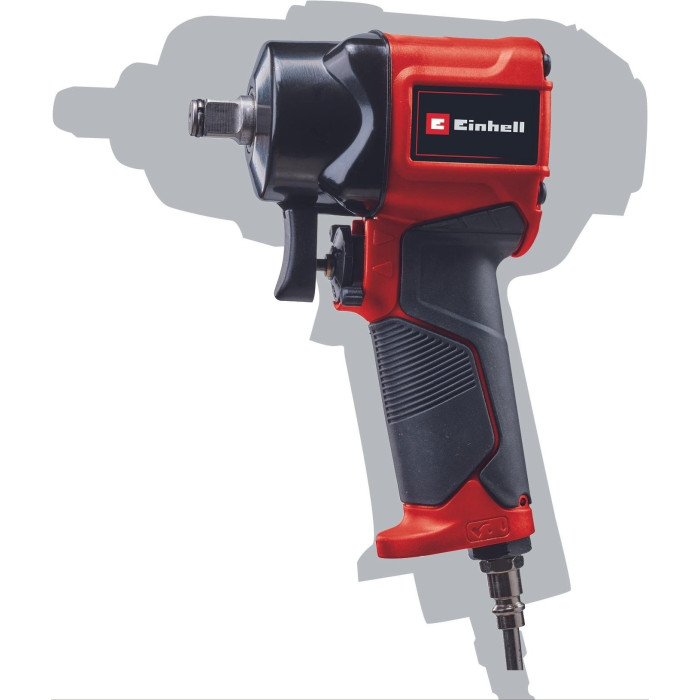 Гайковерт пневматичний Einhell TC-PW 610 Compact, 610Нм, 6.3бар, 142л/хв, М14, 3 головки, кейс, 1.14кг (4138965)