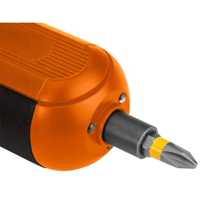 Викрутка акумуляторна Neo Tools 4В1Х1.5А·год 4.5Нм 230об·хв 20 біт кейс 0.23кг (04-199)