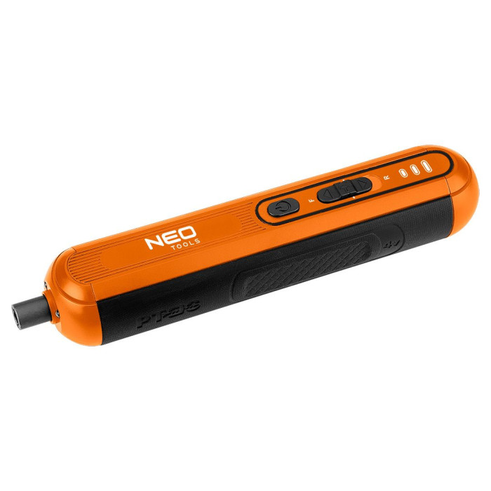 Викрутка акумуляторна Neo Tools 4В1Х1.5А·год 4.5Нм 230об·хв 20 біт кейс 0.23кг (04-199)