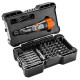 Neo Tools Викрутка, акумуляторна, micro-USB, 3.6В Li-Ion, 800мА•год, 280об•хв, 42 біт, SL,PH,PZ,Torx, кейс (04-200)