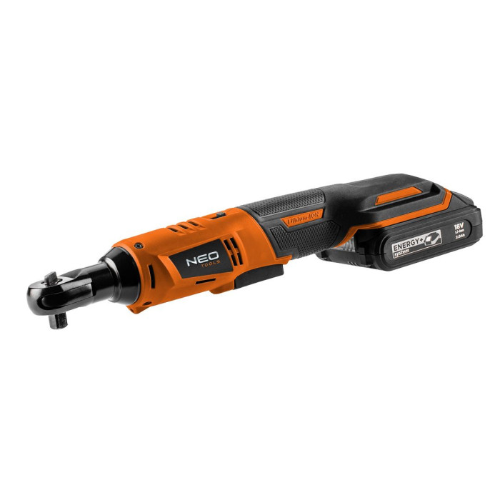 Тріскачка акумуляторна Neo Tool Energy+ 18В 250об·хв 60Нм 3/8
